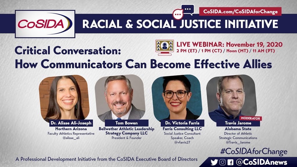Join Us! Live Webinar – Critical Conversation: How Communicators Can Become Effective Allies